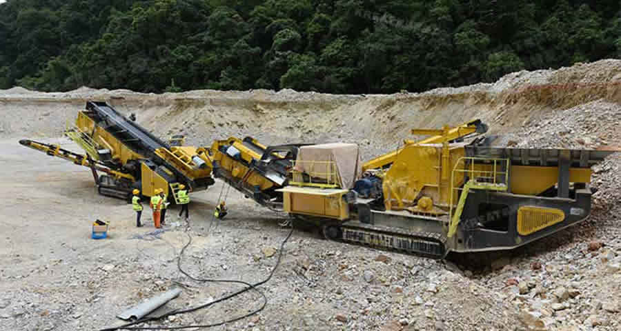 Mobile Crushing Production Line