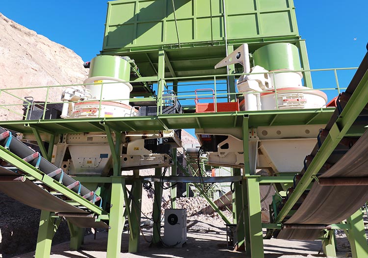 Sand production line