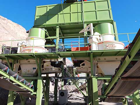 Sand production line