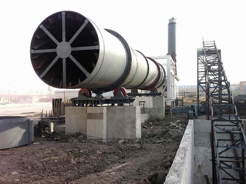 Cement rotary dryer